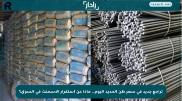 تراجع جديد في سعر طن الحديد اليوم.. ماذا عن استقرار الأسمنت في السوق؟